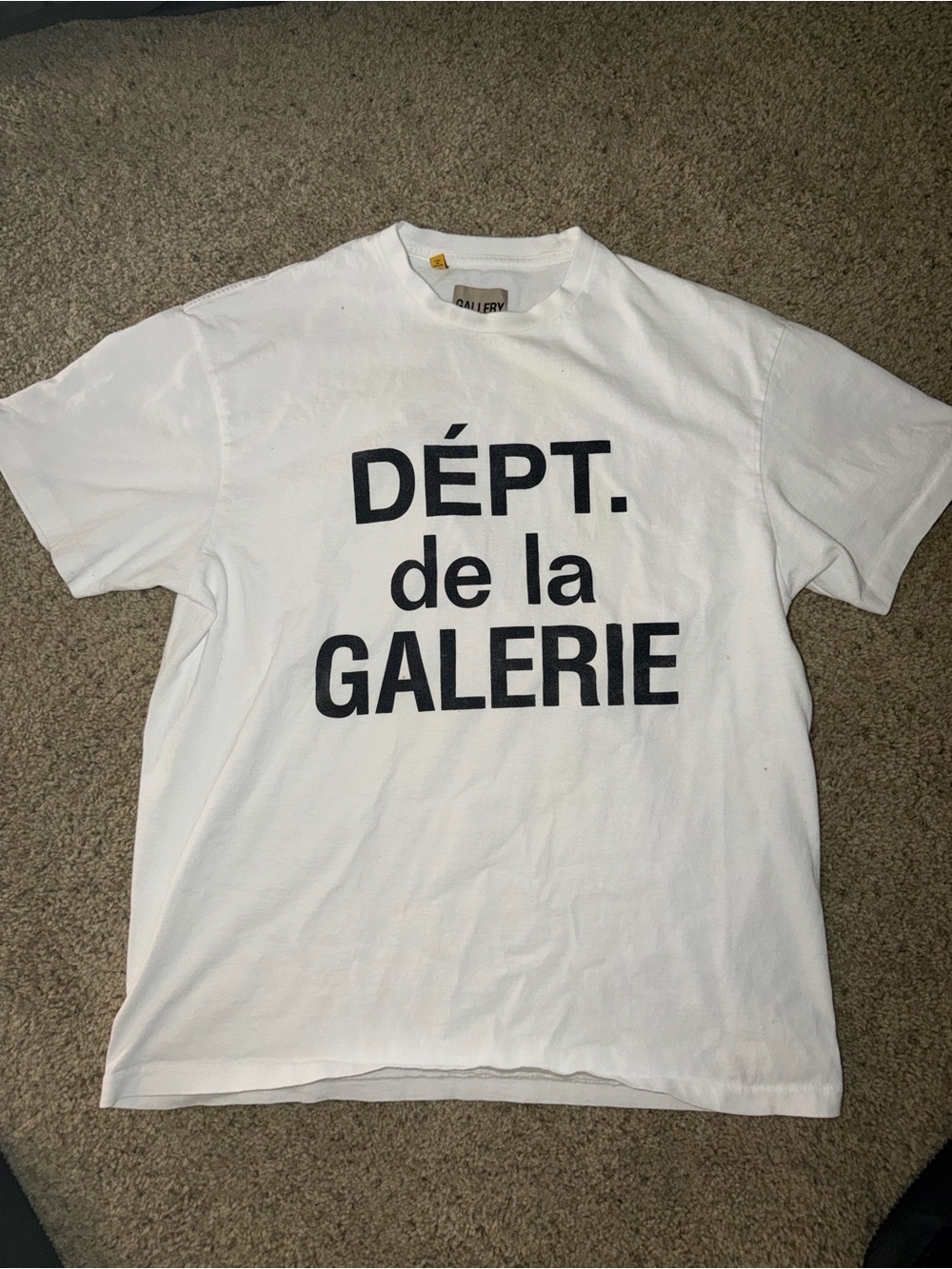 Gallery Dept. French White T-Shirt Men’s Size Large
